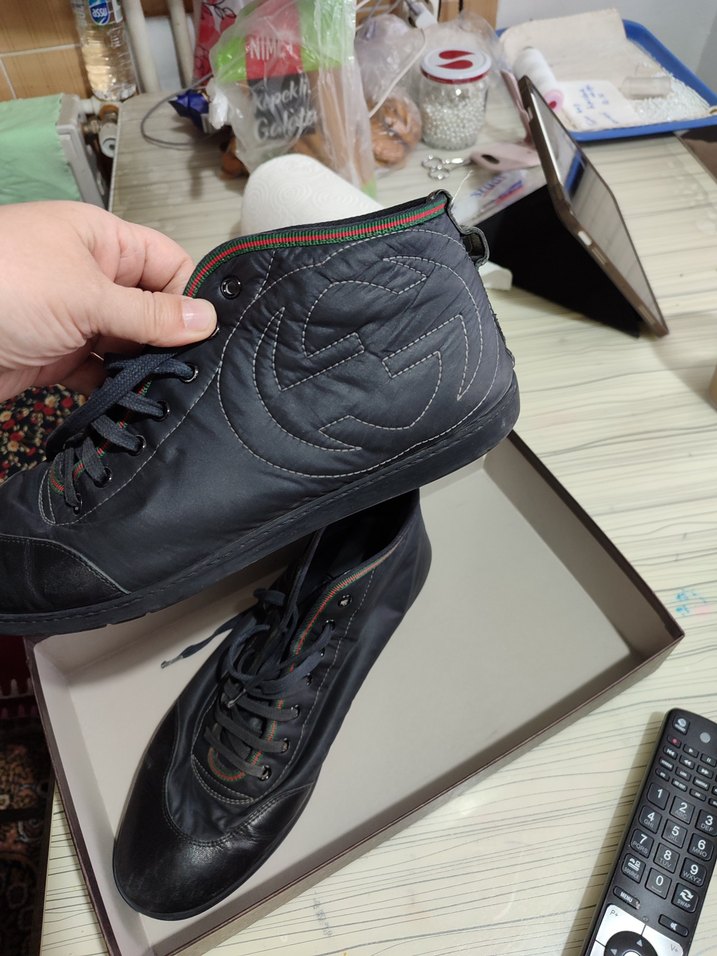 Erkek Siyah Spor Ayakkabı - Görsel 3