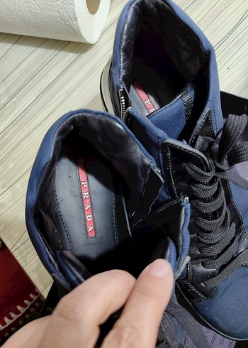 Koyu Mavi Erkek Spor Ayakkabı - Görsel 3