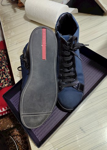 Koyu Mavi Erkek Spor Ayakkabı - Görsel 2