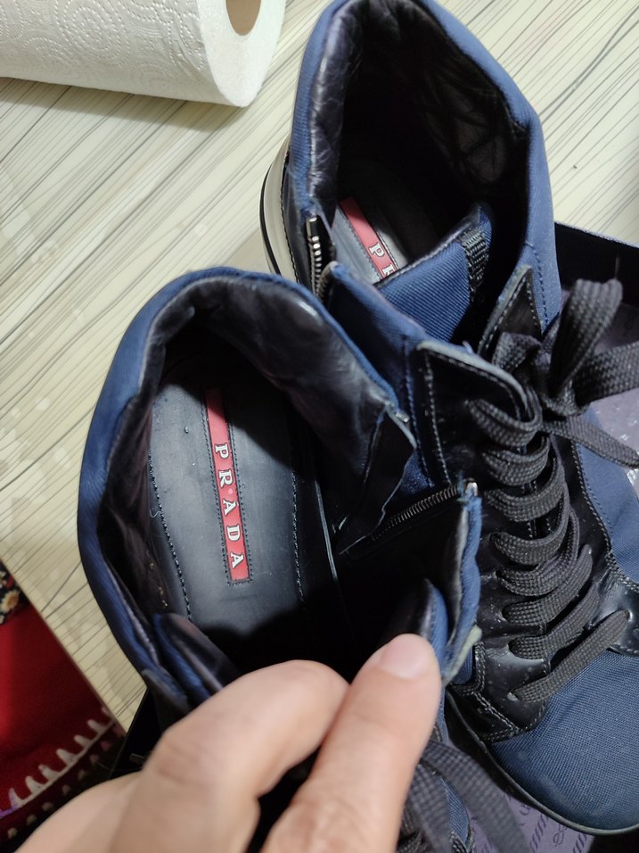 Koyu Mavi Erkek Spor Ayakkabı - Görsel 3