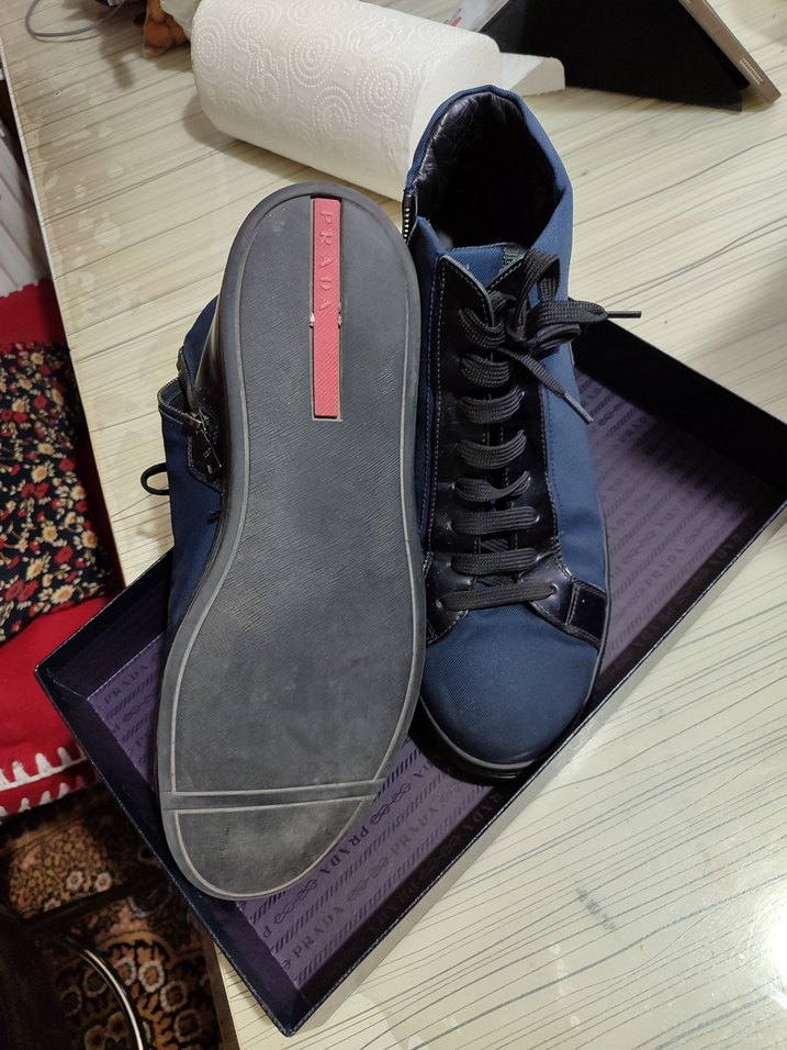 Koyu Mavi Erkek Spor Ayakkabı - Görsel 2