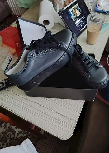 Siyah Bağcıklı Kadın Spor Ayakkabı - Görsel 2