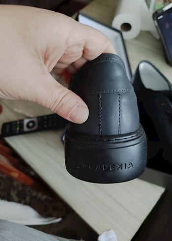 Siyah Bağcıklı Kadın Spor Ayakkabı - Görsel 6