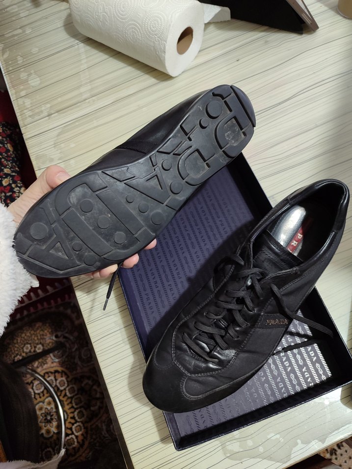 Erkek Siyah Spor Ayakkabı - Görsel 2