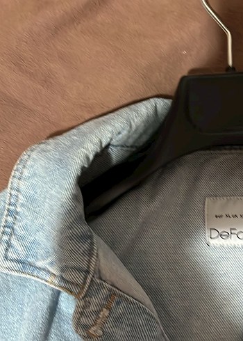 xl Beden mavi Renk Düğmeli Kolsuz Mavi Mini Denim Ceket