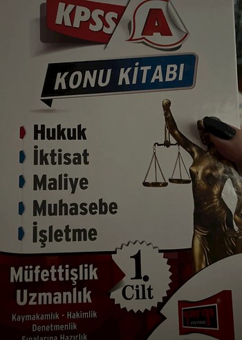 KPSS Hukuk Konu Kitabı 1. Cilt