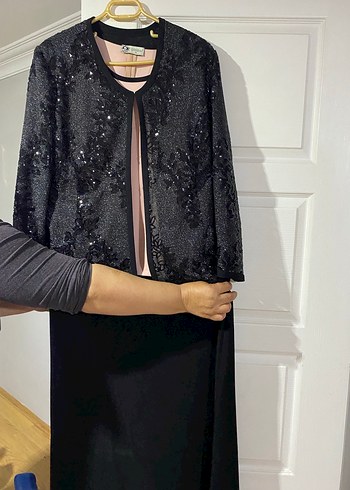 Abiye Uzun Siyah Gotik Kadın Abiye Elbise
