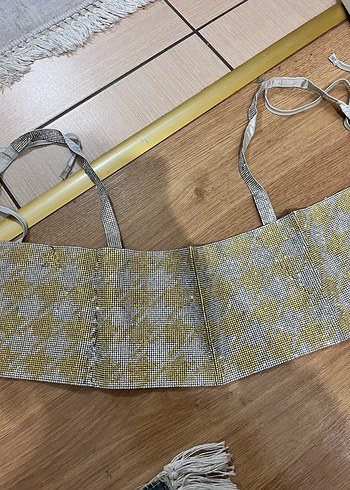 Bershka payet crop - Görsel 2