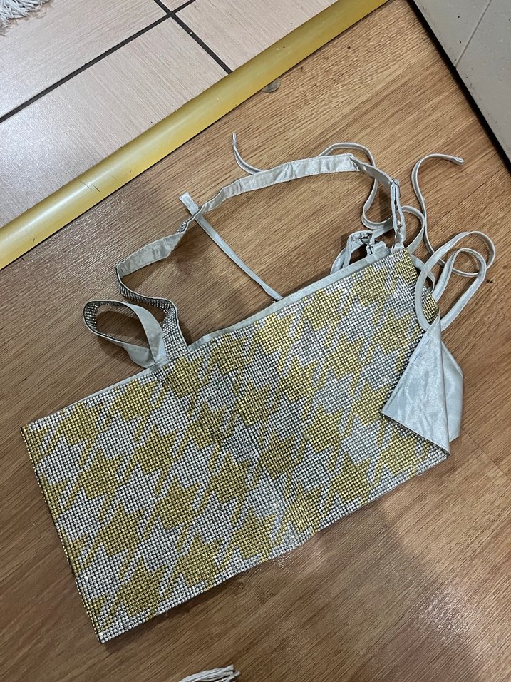 Bershka payet crop - Görsel 3