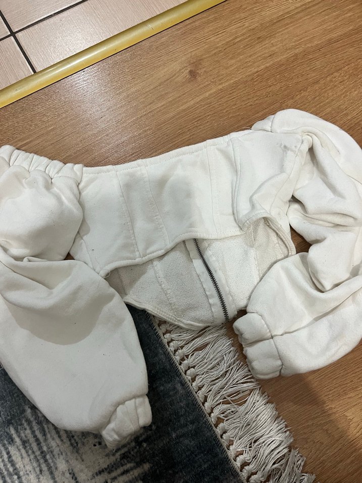 Beyaz korse büstiyer - Görsel 3