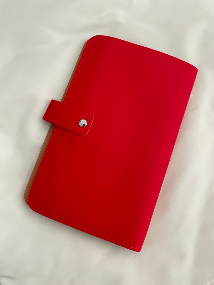 Kırmızı Birikim Ajandası Bütçe Planlayıcı - Görsel 5