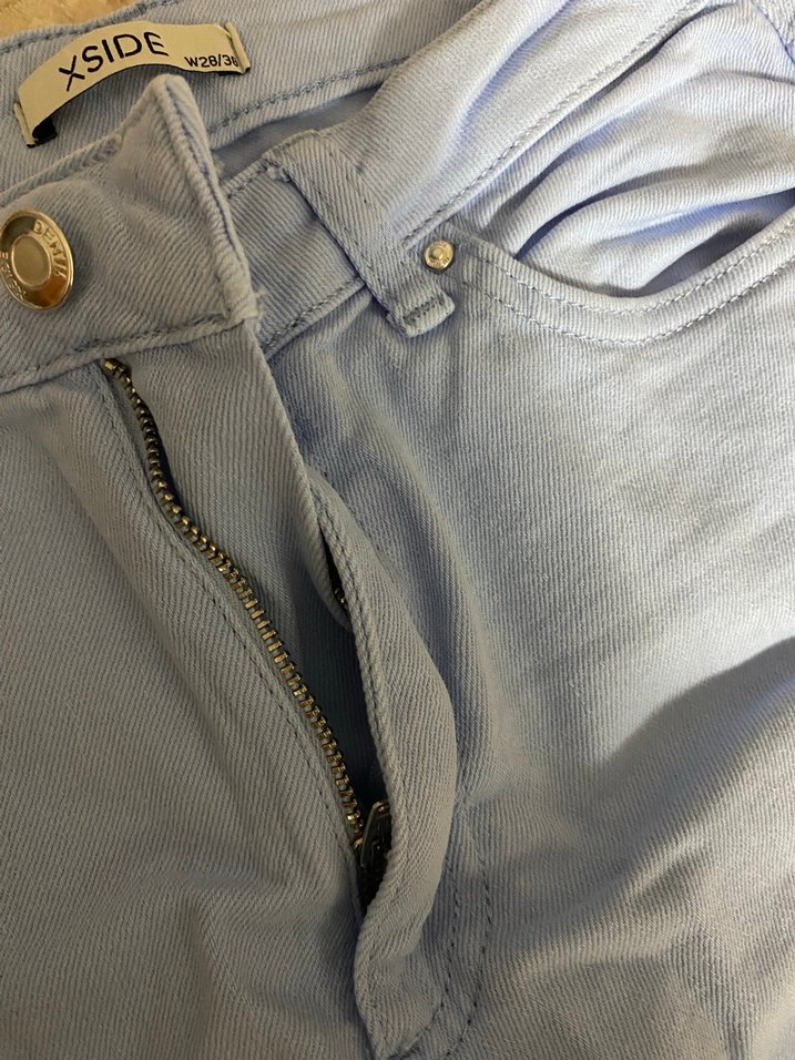 Açık mavi Pantolon - Görsel 4