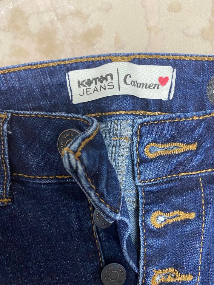Düğmeli Jean - Görsel 2