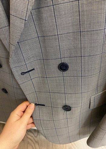 Erkek RAMSEY takım elbise gri - Görsel 4