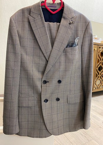 Erkek RAMSEY takım elbise gri - Görsel 12