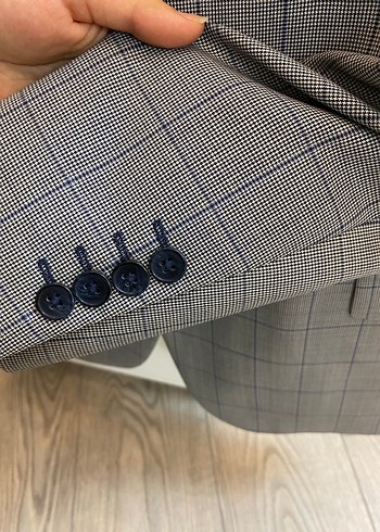 Erkek RAMSEY takım elbise gri - Görsel 5