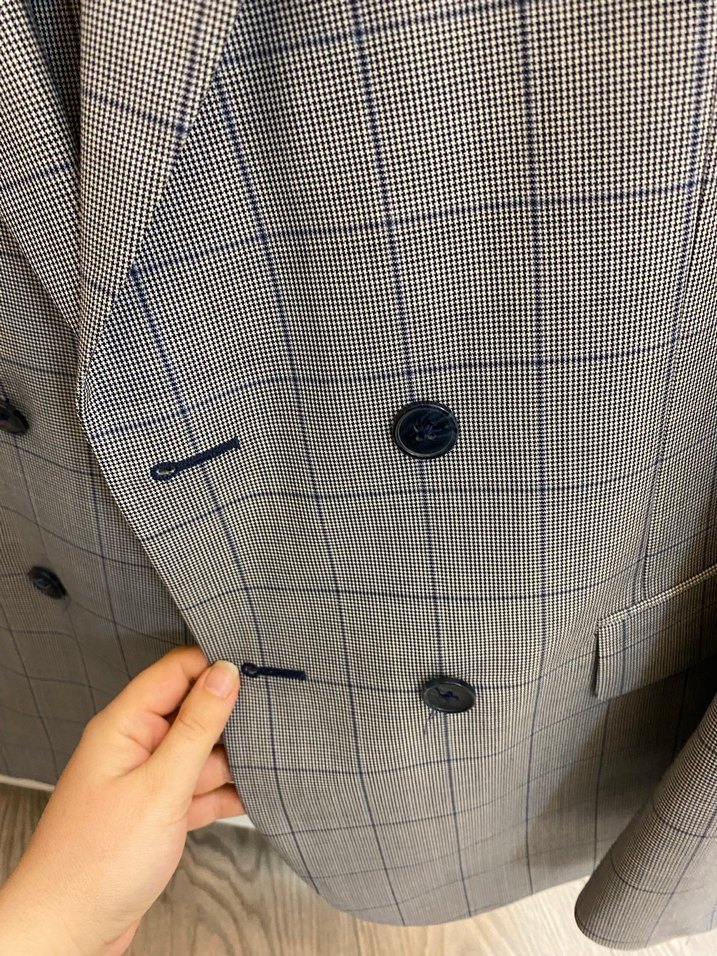 Erkek RAMSEY takım elbise gri - Görsel 4