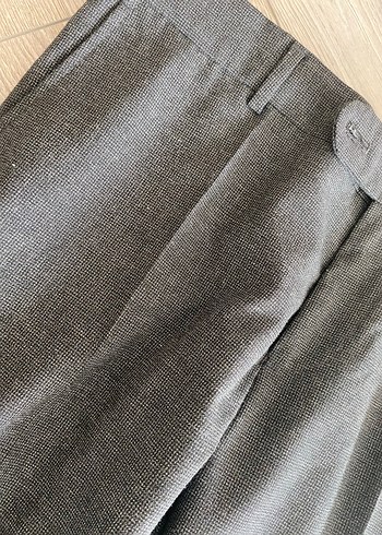 Gri Düğmeli Erkek Takım Elbise - Görsel 7