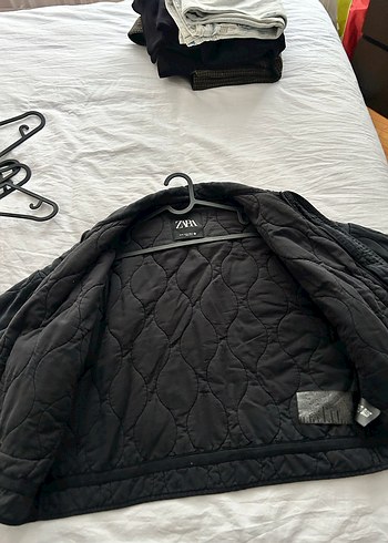 Zara ZARA Lacivert Kapitoneli Mont Kadın