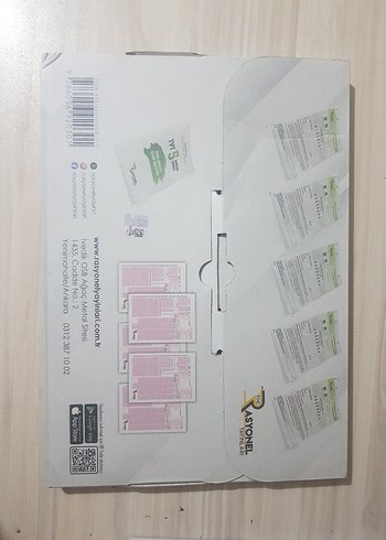 TYT Rasyonel Yayinlari 5 li Deneme Sınavı Kitabı