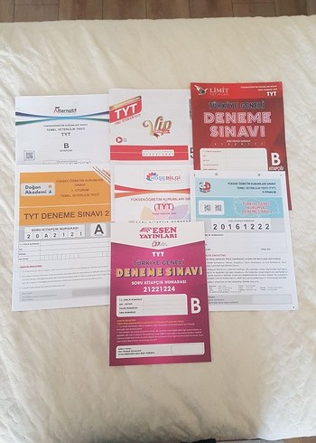 TYT Deneme Sınavı Seti - 7 Kitap
