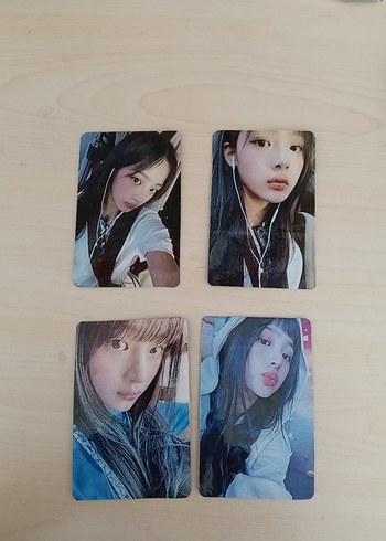  Minji fanmade super natural 4lü pc set