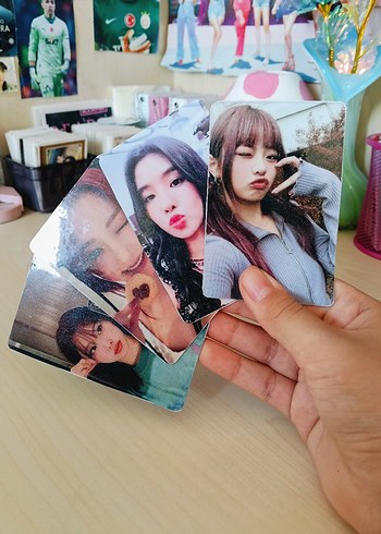 K-pop karışık 4lü fanmade pc set