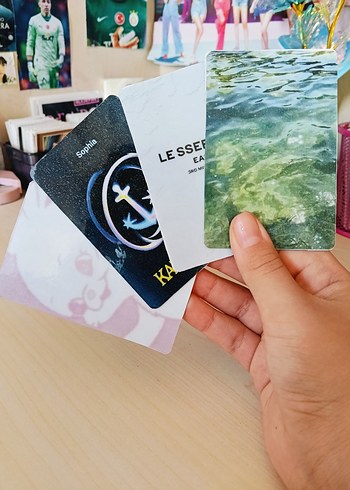 K-pop karışık 4lü fanmade pc set