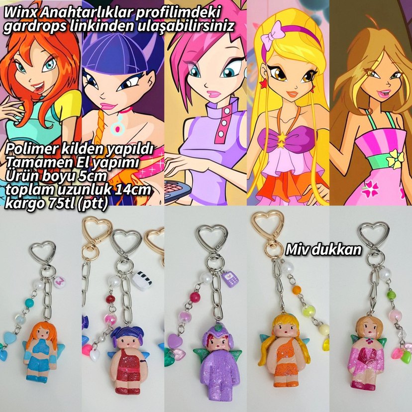 Winx stella anahtarlık - Görsel 4