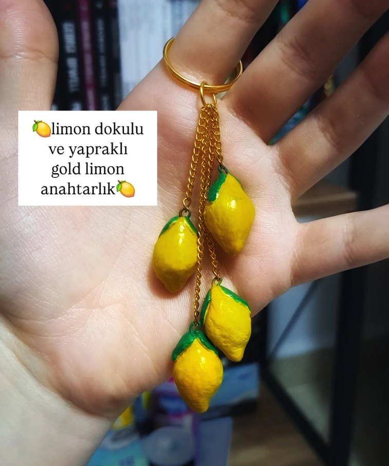 Limon anahtarlık - Görsel 2