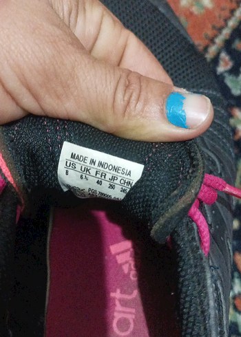 40 Beden Pembe Bağcıklı Adidas Kadın Spor Ayakkabı