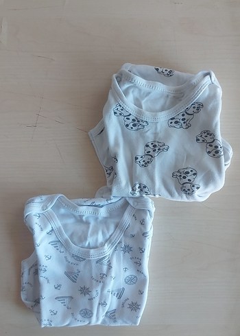 Uzun Kollu Beyaz Bebek Body - Görsel 3