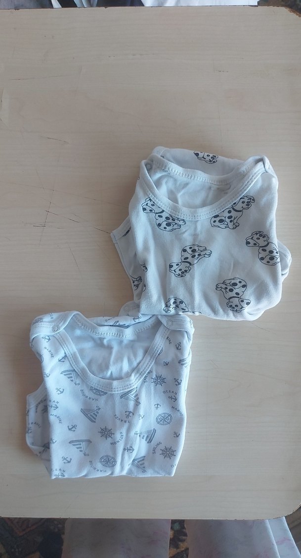 Uzun Kollu Beyaz Bebek Body - Görsel 3