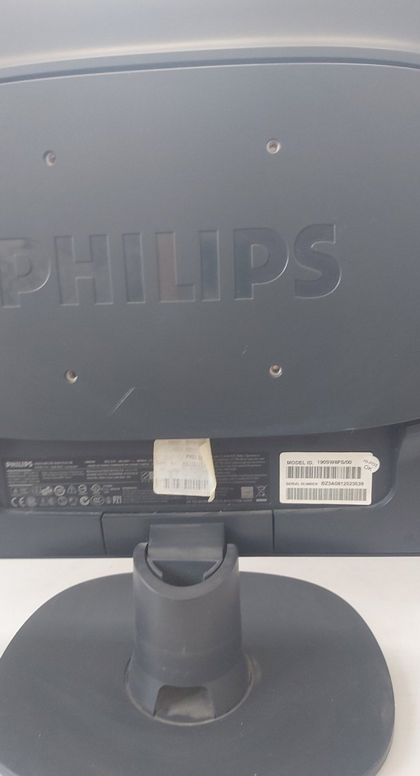 Gri Philips Monitör - Görsel 4
