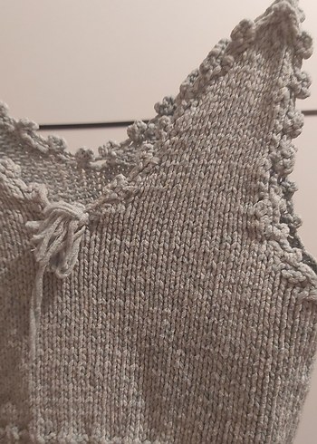 s Beden Mini Örme crop