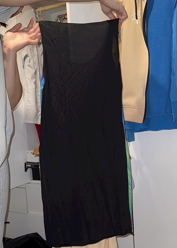 Renkli Baskılı Midi Kadın Elbise - Görsel 2