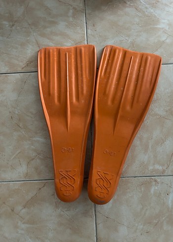 Erkek Turuncu Kauçuk Su Paletleri - Görsel 2