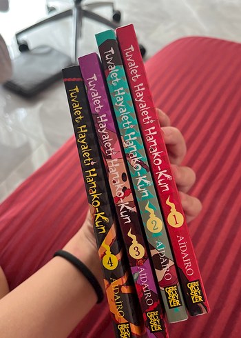 Tuvalet Hayaleti Hanako-Kun Manga Seti 1-4