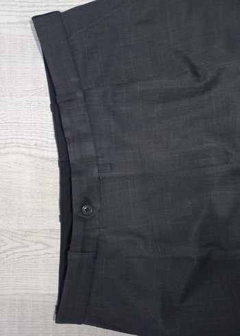 Erkek Koyu Gri Kumaş Pantolon, Ofis Şıklığı - Görsel 5