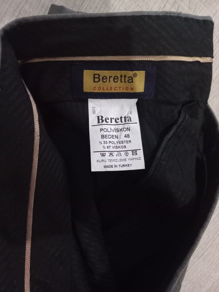 Gri Erkek İş Pantolonu - Görsel 5