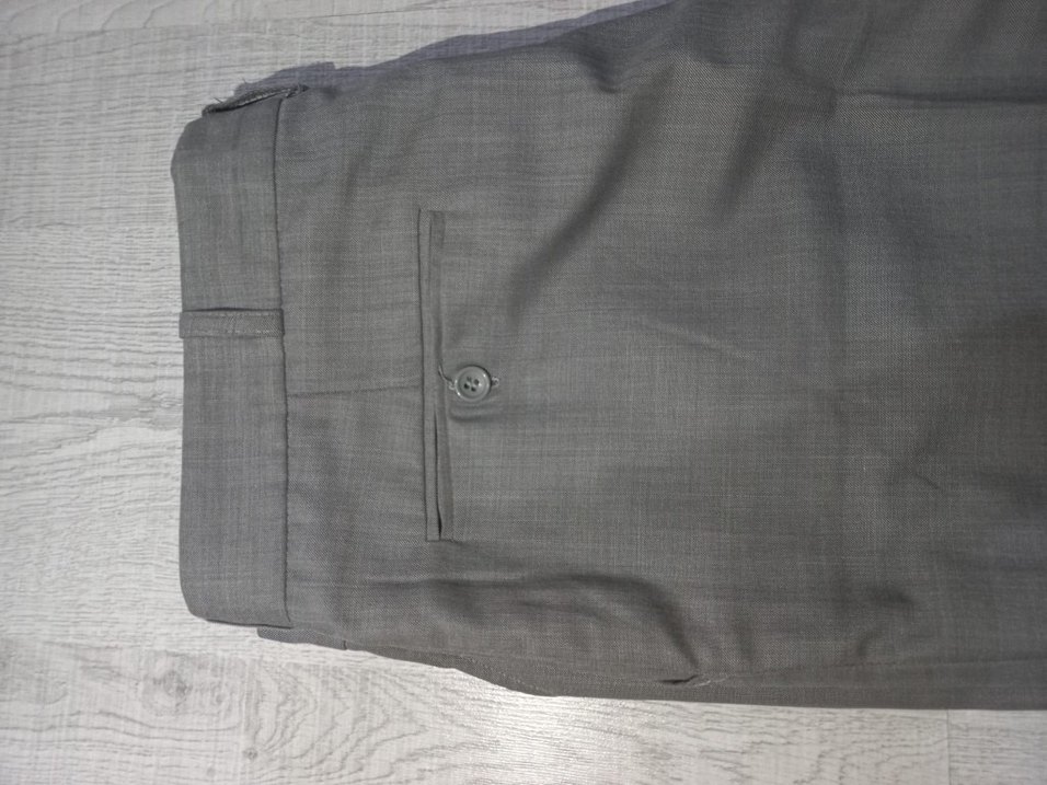 Gri Erkek Kumaş Pantolon - Görsel 2