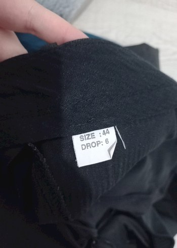 Siyah Kemerli Erkek Ofis Pantolonu - Görsel 5