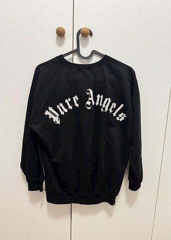 Diğer Siyah Baskılı Oversize Sweatshirt