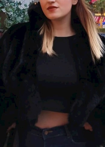 Siyah Yüksek Yaka Kadın Kürk Ceket
