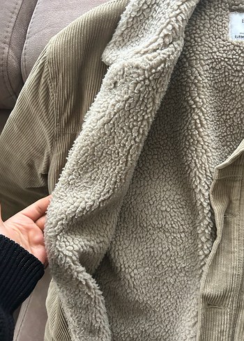 unisex oversize vintage ceket - Görsel 2