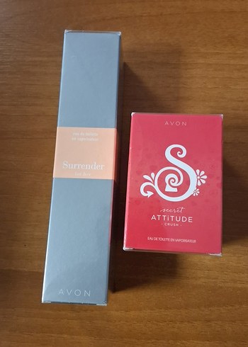 Avon Surrender ve Attitude Kadın Parfümü