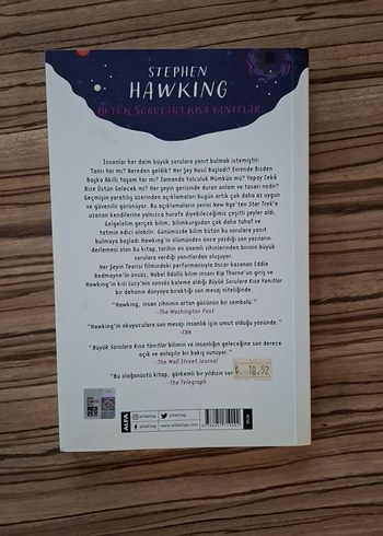 Stephen Hawking - Büyük Sorulara Kısa Yanıtlar - Görsel 3