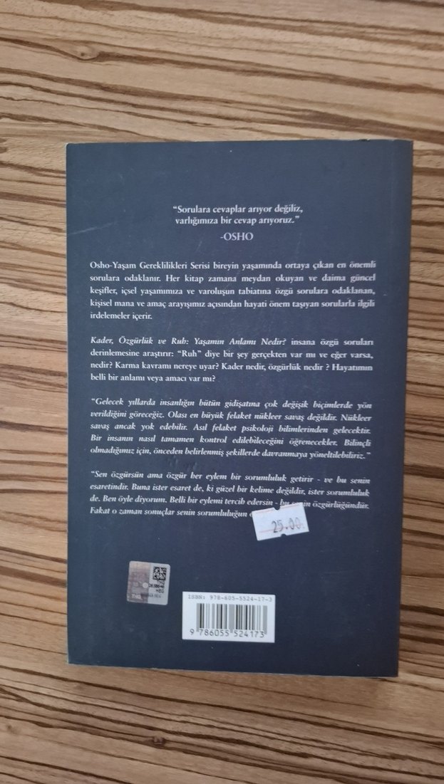 Kader, Özgürlük ve Ruh - Osho Kitabı - Görsel 3