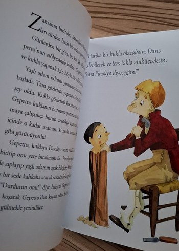 Pinokyo - Mavi Seri Çocuk Kitabı - Görsel 3