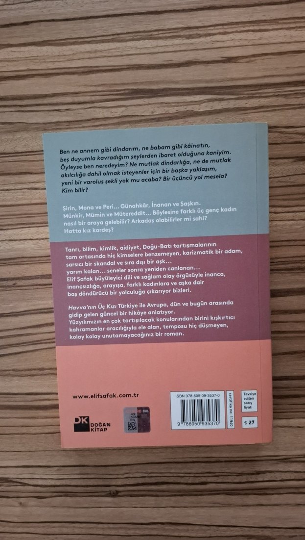 Havva'nın Üç Kızı - Elif Şafak - Görsel 4